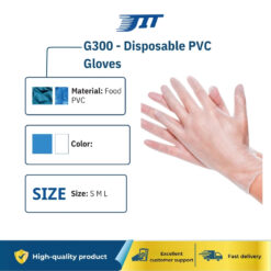 G300 - Disposable PVC Gloves